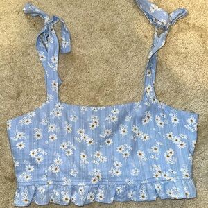 Daisy Altar’d State Crop Top - size medium